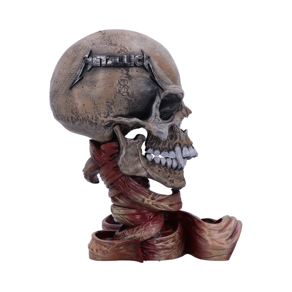 Metallica Pushead Skull Figurine 23.5cm | Officially Licensed