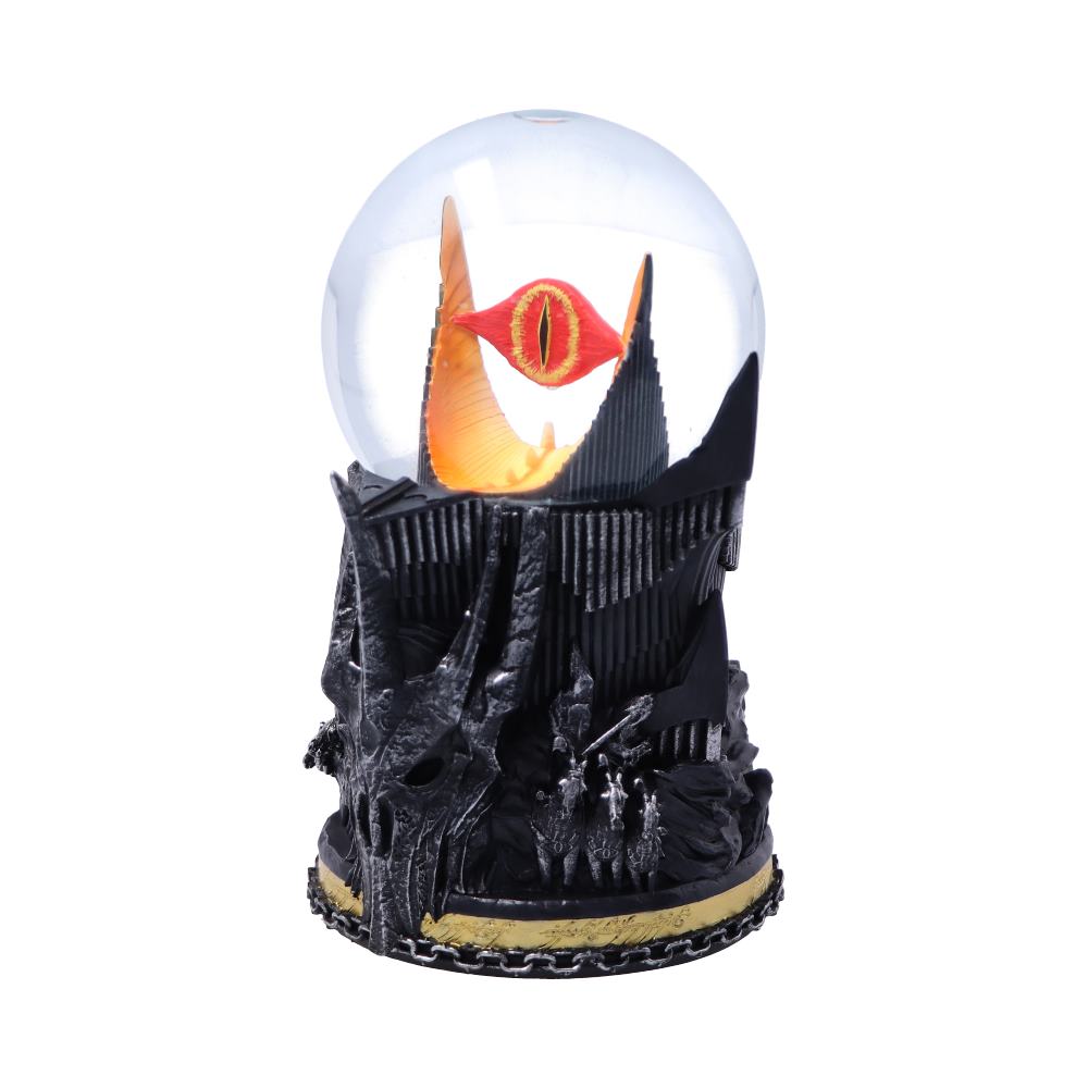 Lord of the Rings Eye of Sauron Snow Globe, 18cm