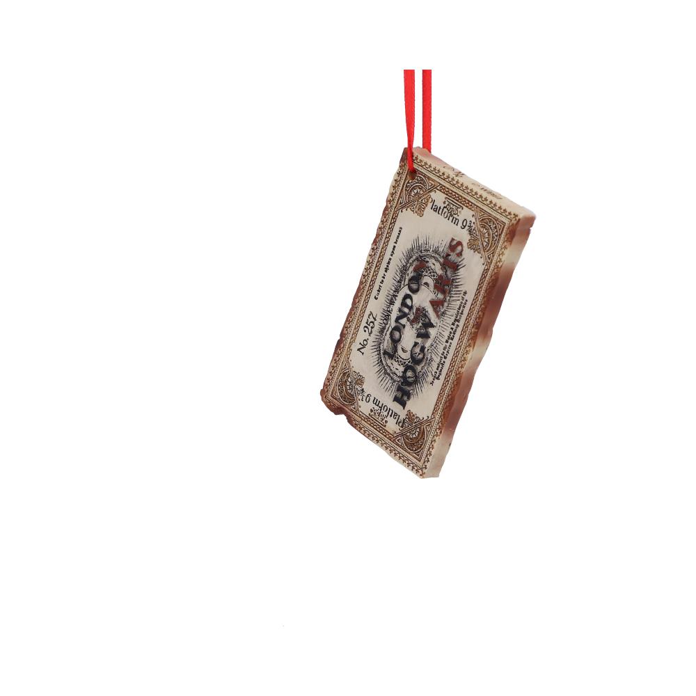 Harry Potter Hogwarts Express Ticket Christmas Ornament 9.5cm
