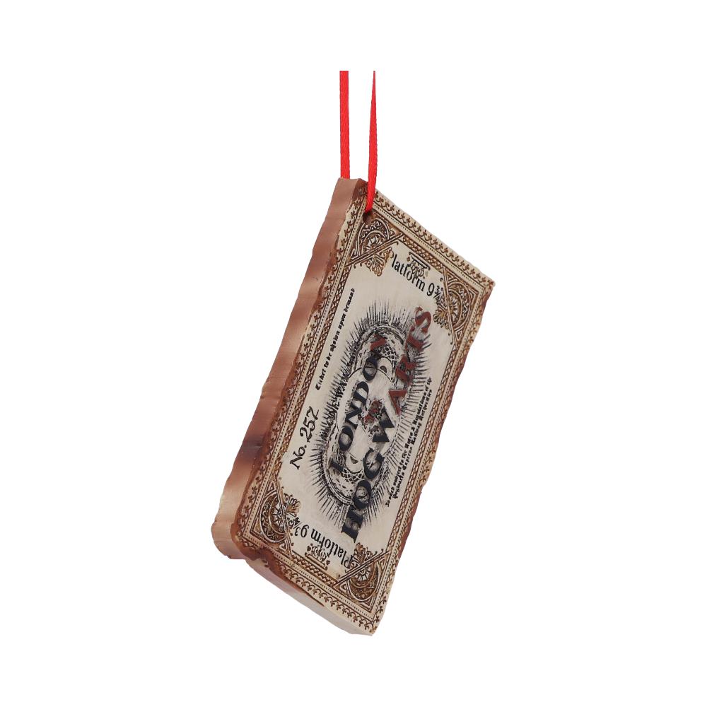 Harry Potter Hogwarts Express Ticket Christmas Ornament 9.5cm