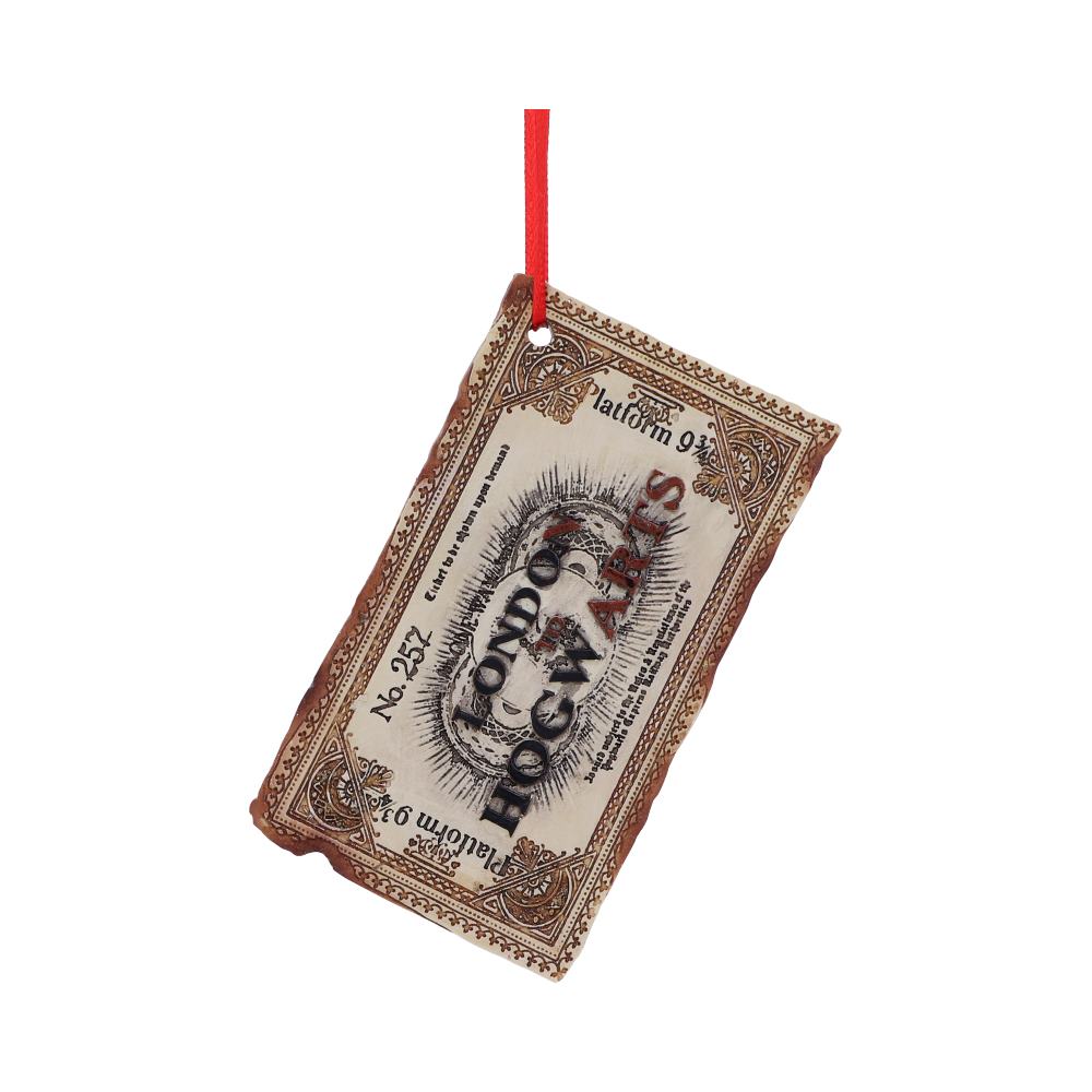 Harry Potter Hogwarts Express Ticket Christmas Ornament 9.5cm