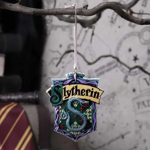 Harry Potter Slytherin Crest Hanging Ornament 8cm – Officially Licensed