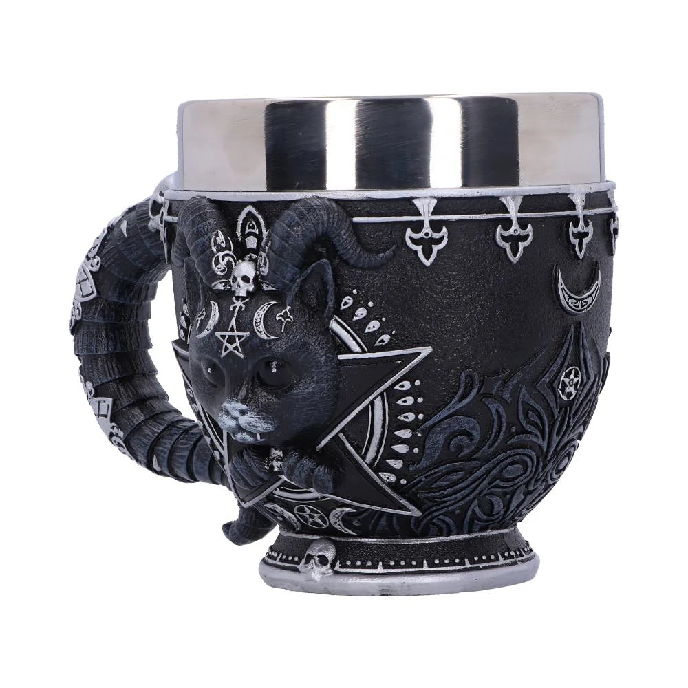 Pawzuph Gothic Horned Cat Cup 11cm – Nemesis Now Pinkys Up