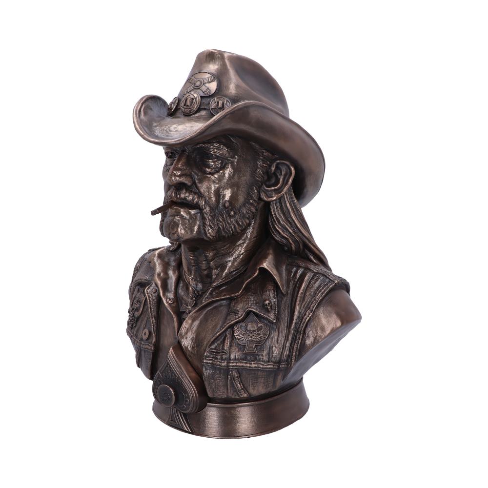 Motörhead Lemmy Bronze-Finish Bust | Nemesis Now