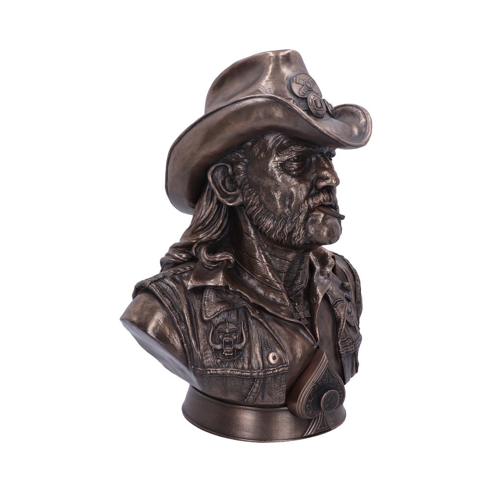 Motörhead Lemmy Bronze-Finish Bust | Nemesis Now