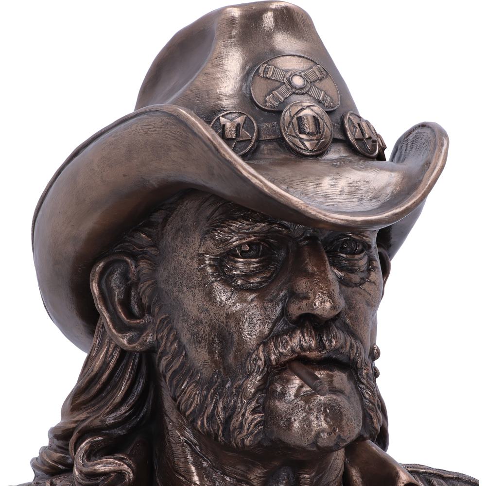 Motörhead Lemmy Bronze-Finish Bust | Nemesis Now
