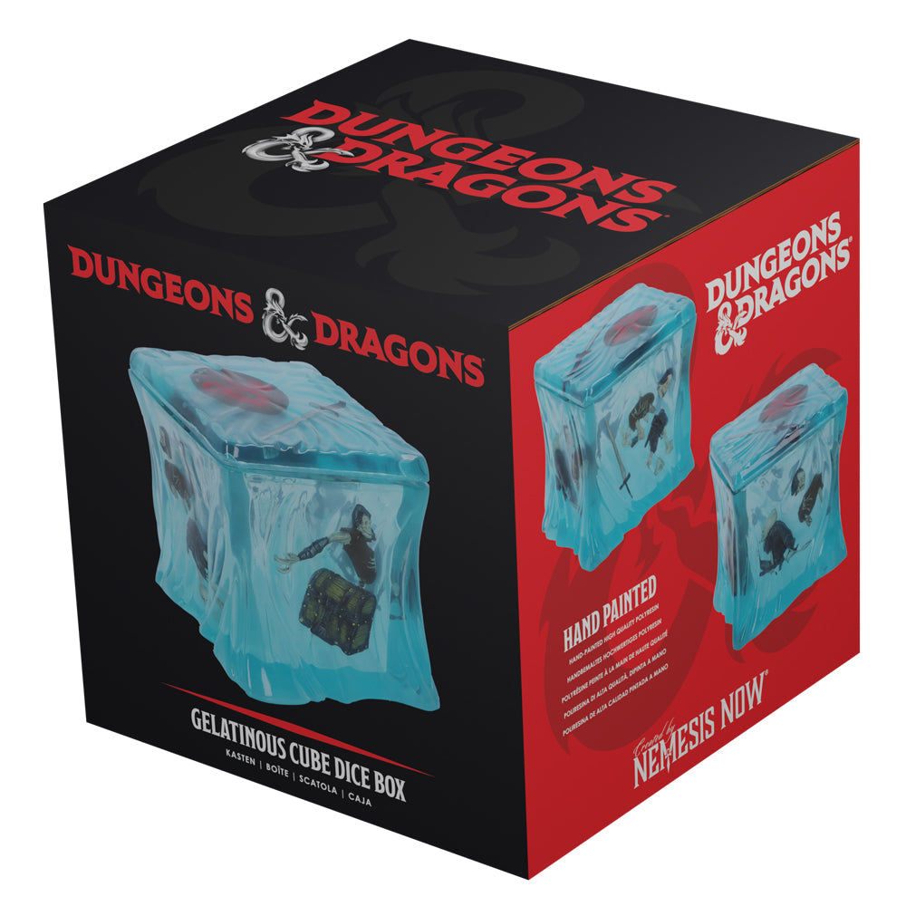 Dungeons & Dragons Gelatinous Cube Dice Box 11.5cm – Nemesis Now