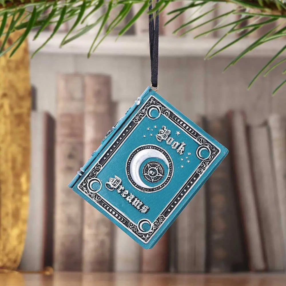 Book of Dreams Crescent Moon Hanging Ornament 7cm – Nemesis Now