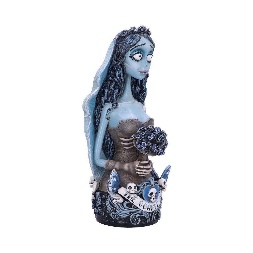 Corpse Bride Emily Bust | Official Tim Burton Collectible | Nemesis Now 29.3cm