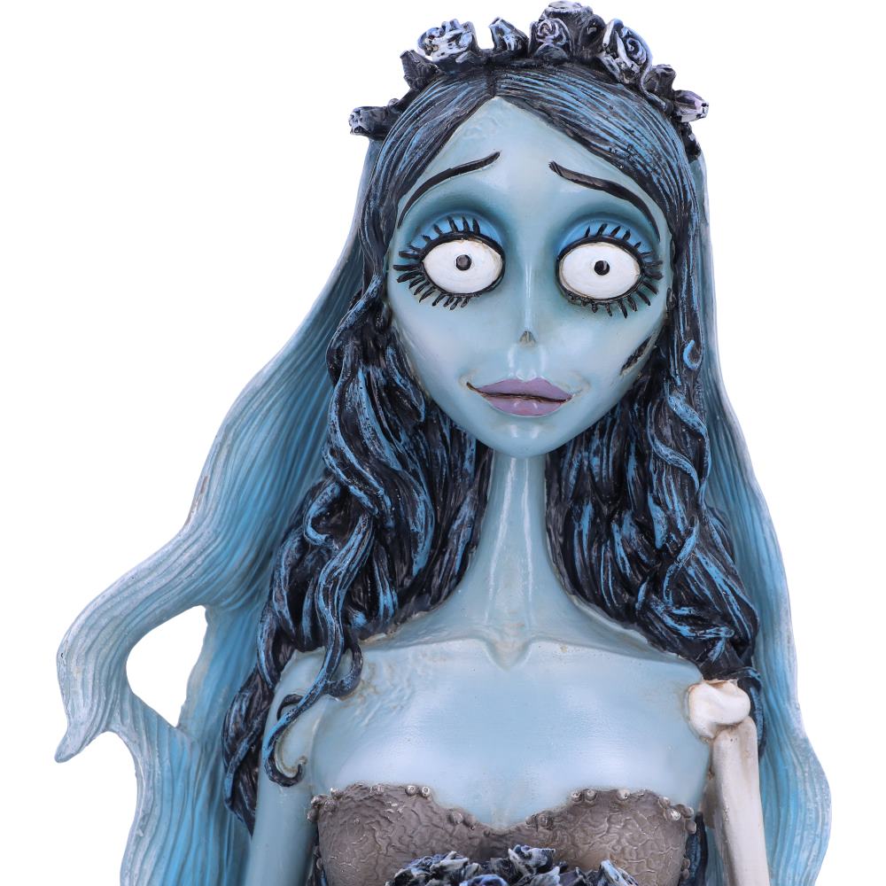 Corpse Bride Emily Bust | Official Tim Burton Collectible | Nemesis Now 29.3cm