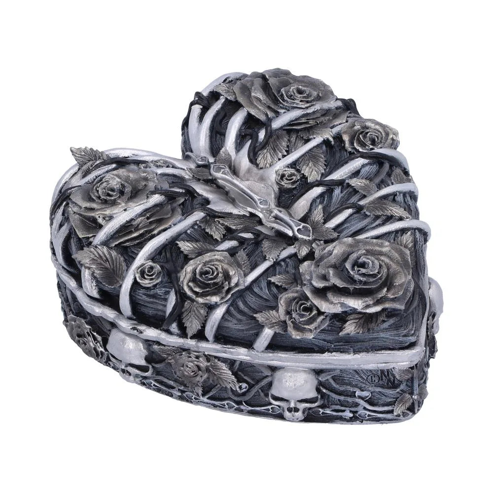 Gothic Caged Heart Trinket Box 10.5cm | Nemesis Now
