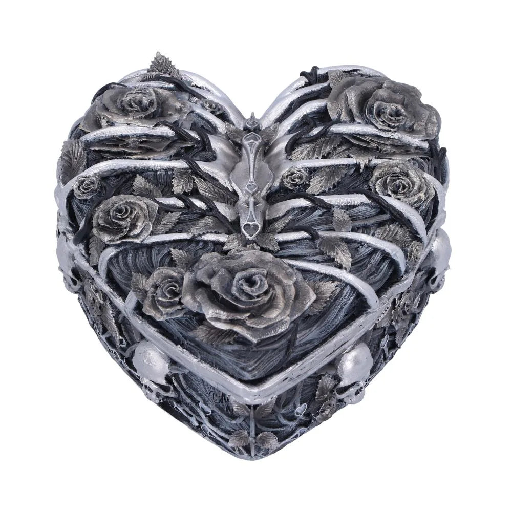 Gothic Caged Heart Trinket Box 10.5cm | Nemesis Now