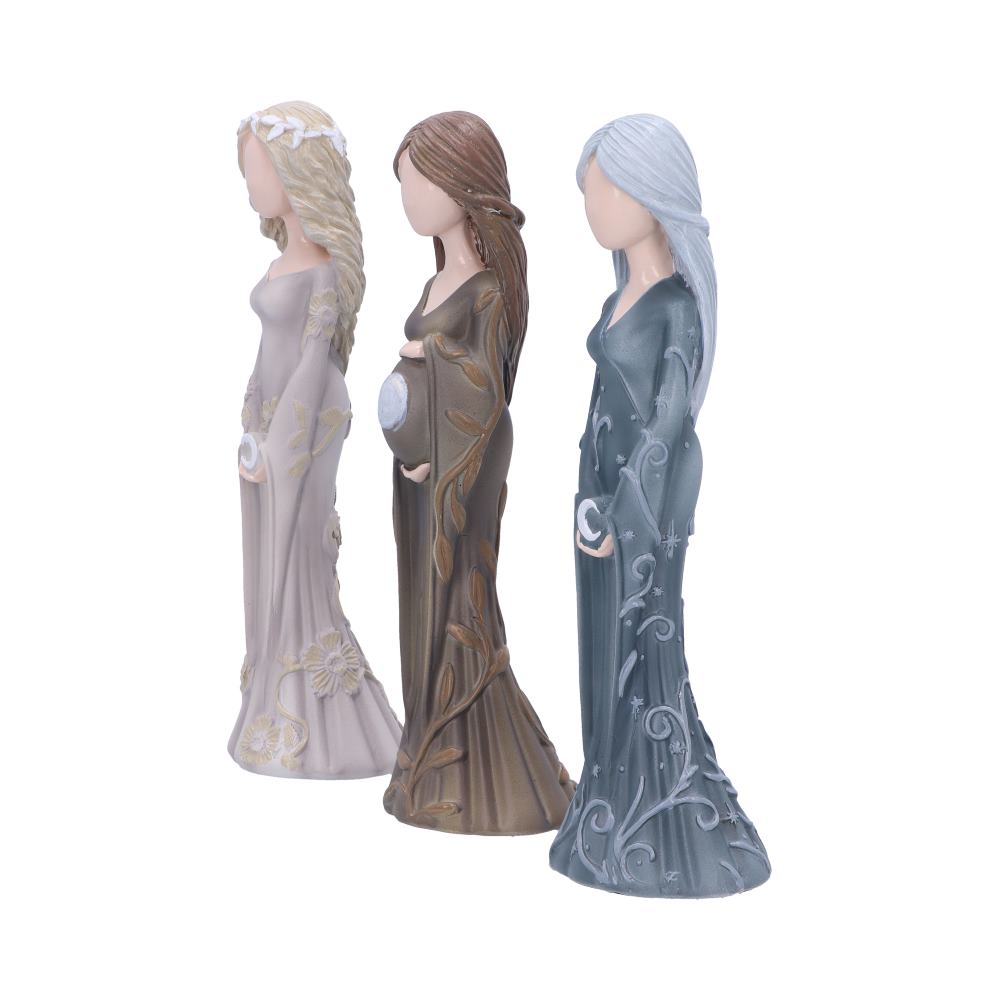 Maiden Mother Crone Triple Goddess Figurine Set 15cm | Nemesis Now
