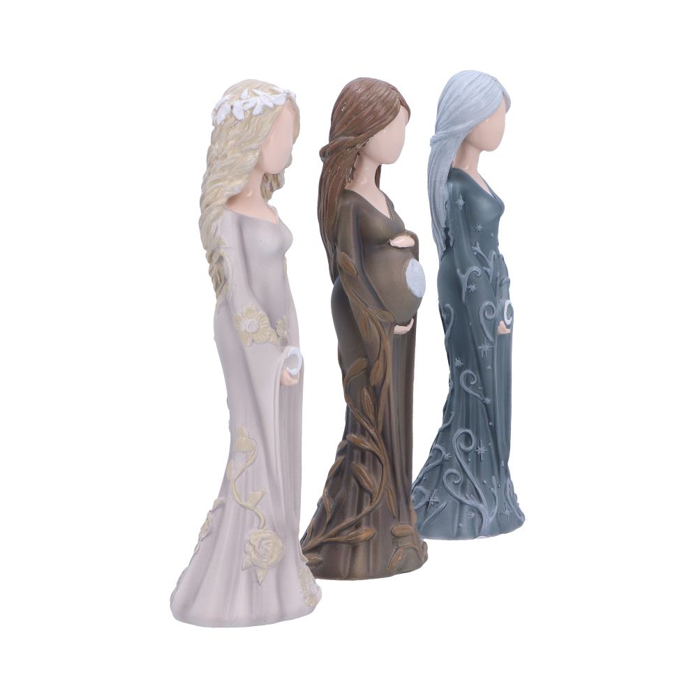 Maiden Mother Crone Triple Goddess Figurine Set 15cm | Nemesis Now