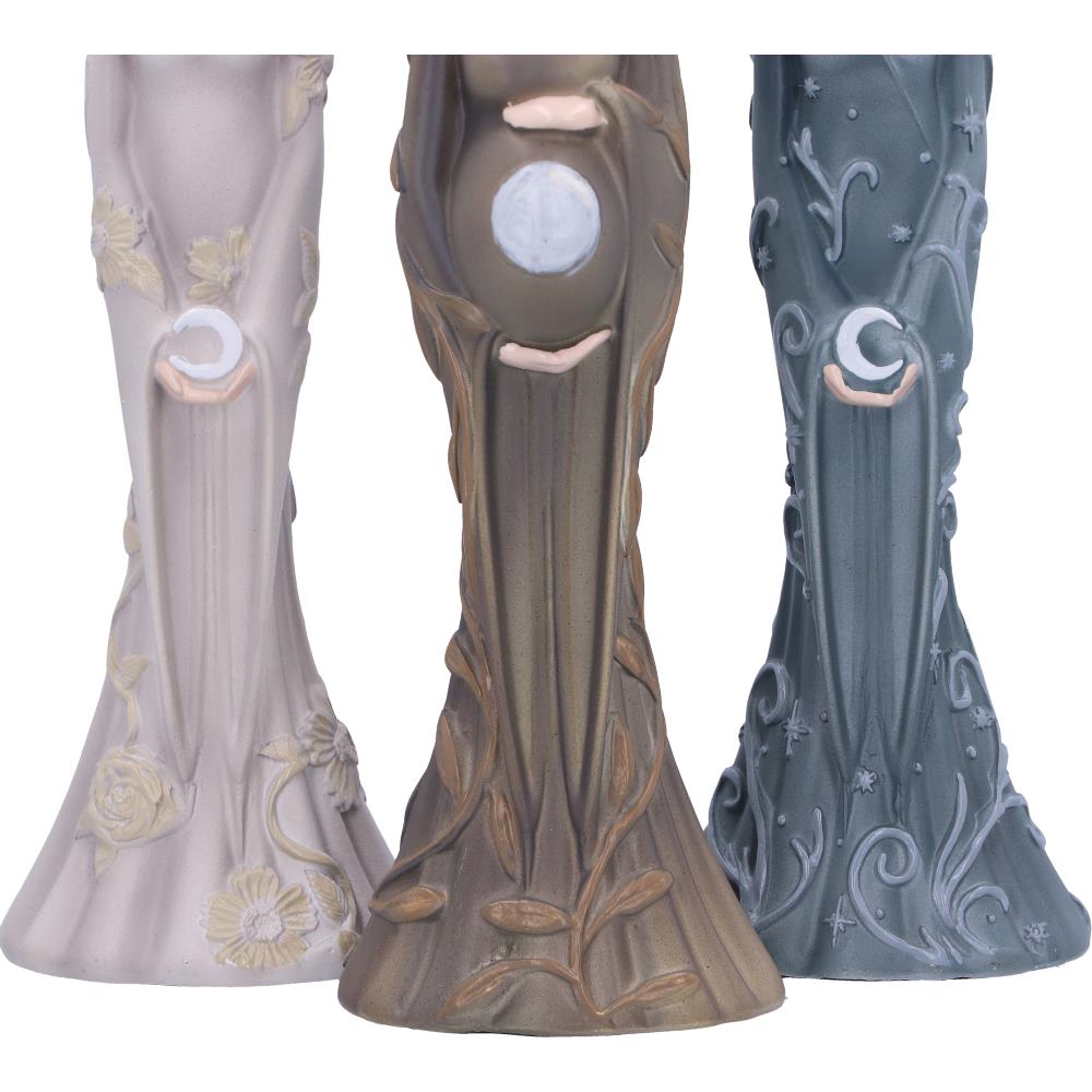 Maiden Mother Crone Triple Goddess Figurine Set 15cm | Nemesis Now