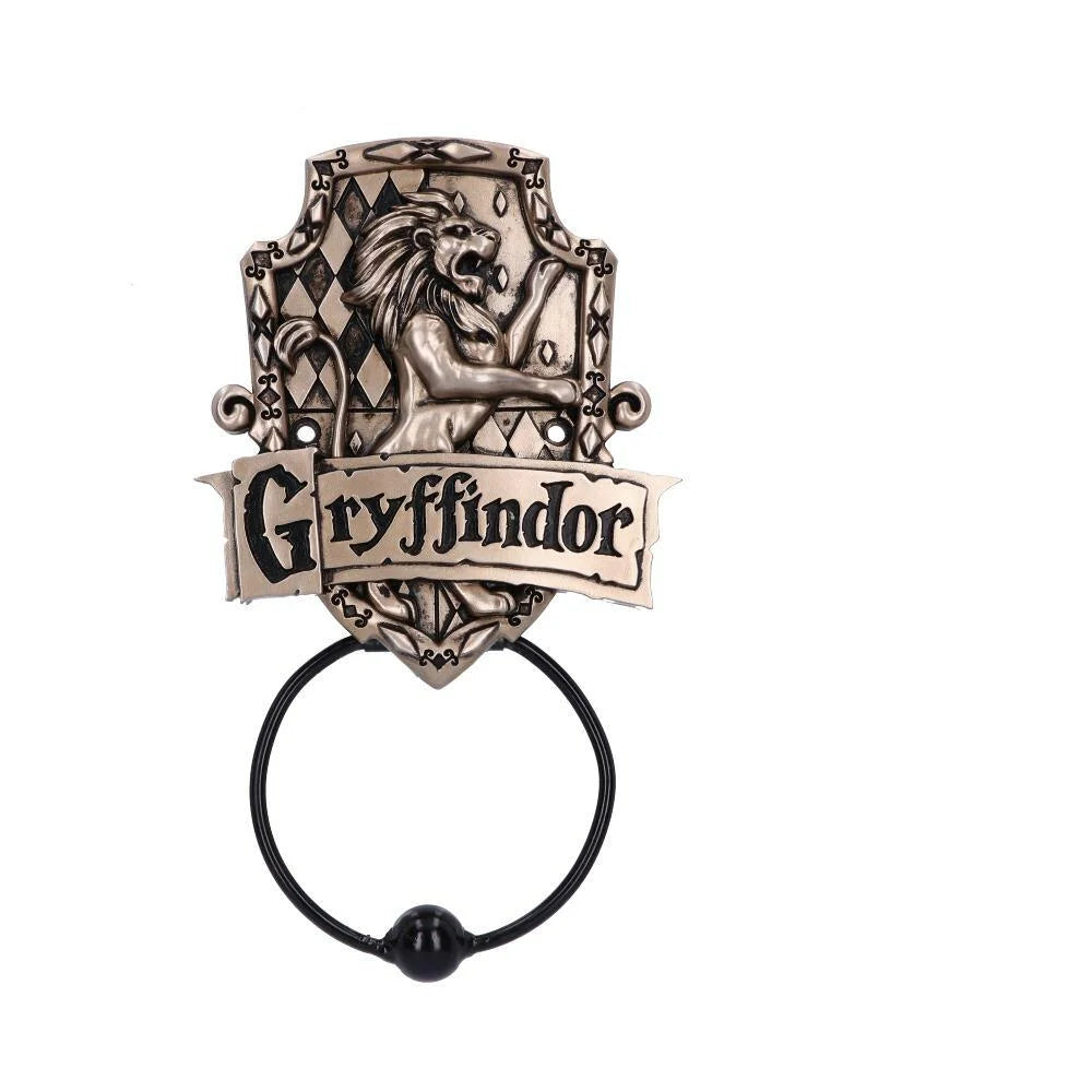 Harry Potter Gryffindor Door Knocker 24.5cm – Officially Licensed Bronze Resin Plaque