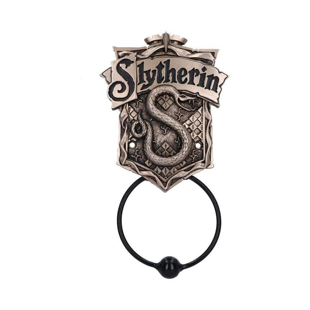 Harry Potter Slytherin Door Knocker 19.8cm – Officially Licensed Bronze House Crest