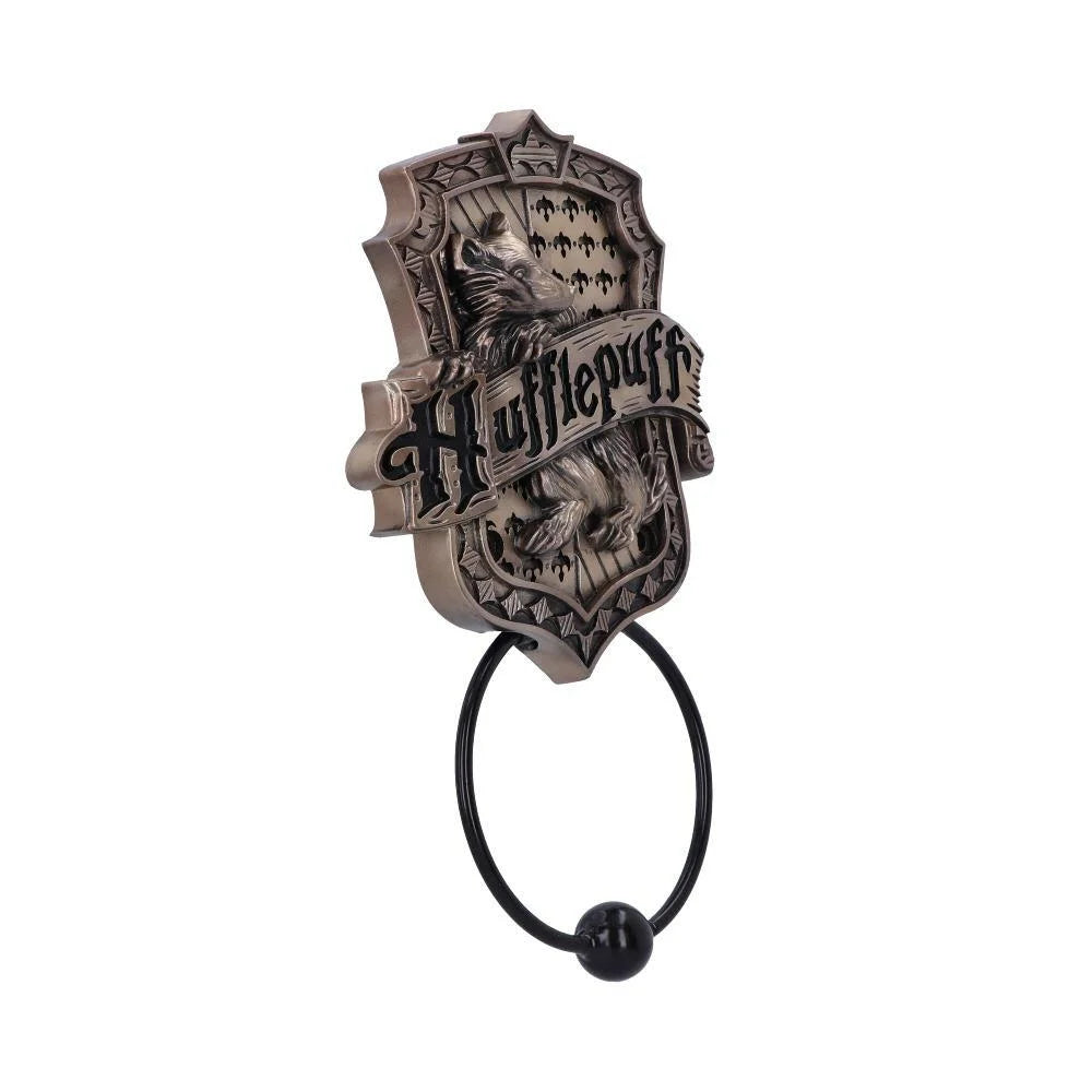 Harry Potter Hufflepuff Door Knocker – Officially Licensed Bronze House Crest