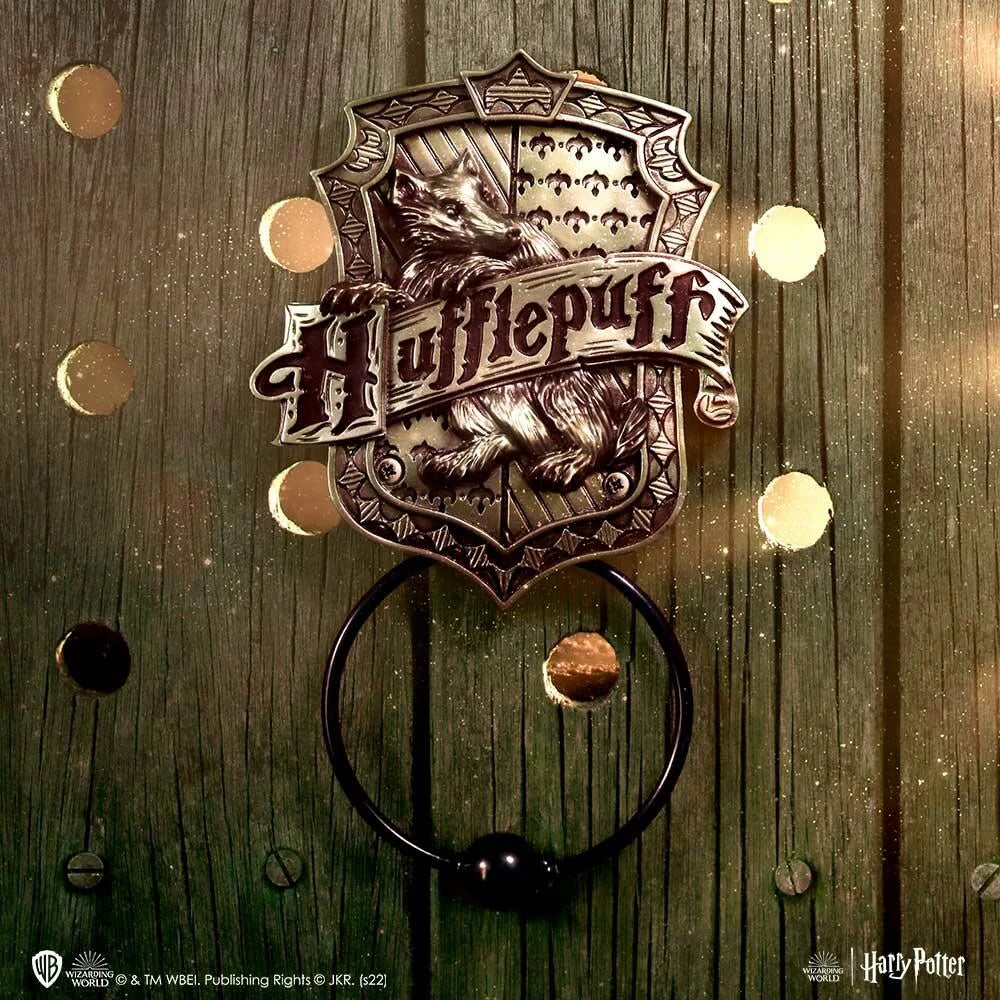 Harry Potter Hufflepuff Door Knocker – Officially Licensed Bronze House Crest