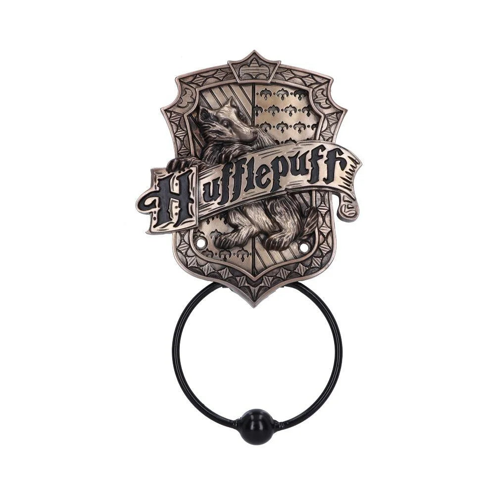 Harry Potter Hufflepuff Door Knocker – Officially Licensed Bronze House Crest