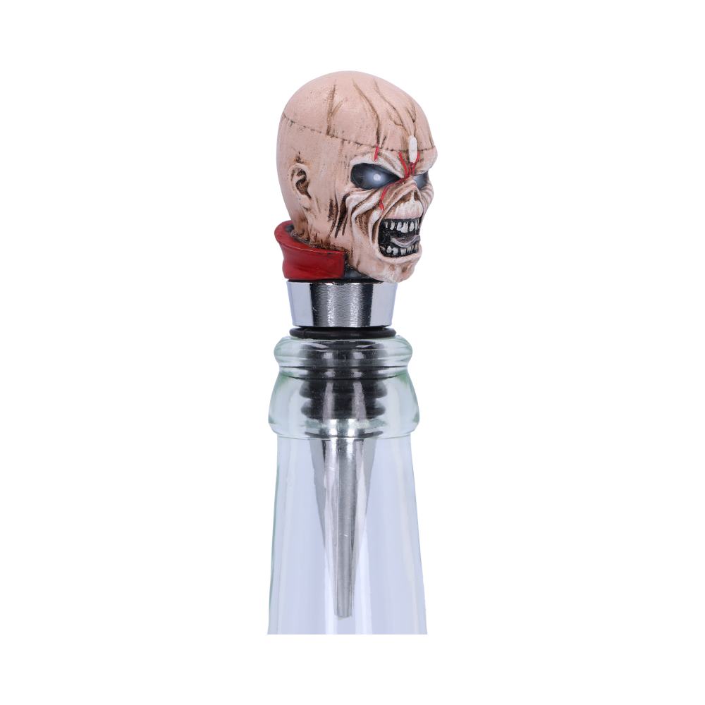 Iron Maiden Eddie The Trooper Bottle Stopper 10cm | Nemesis Now