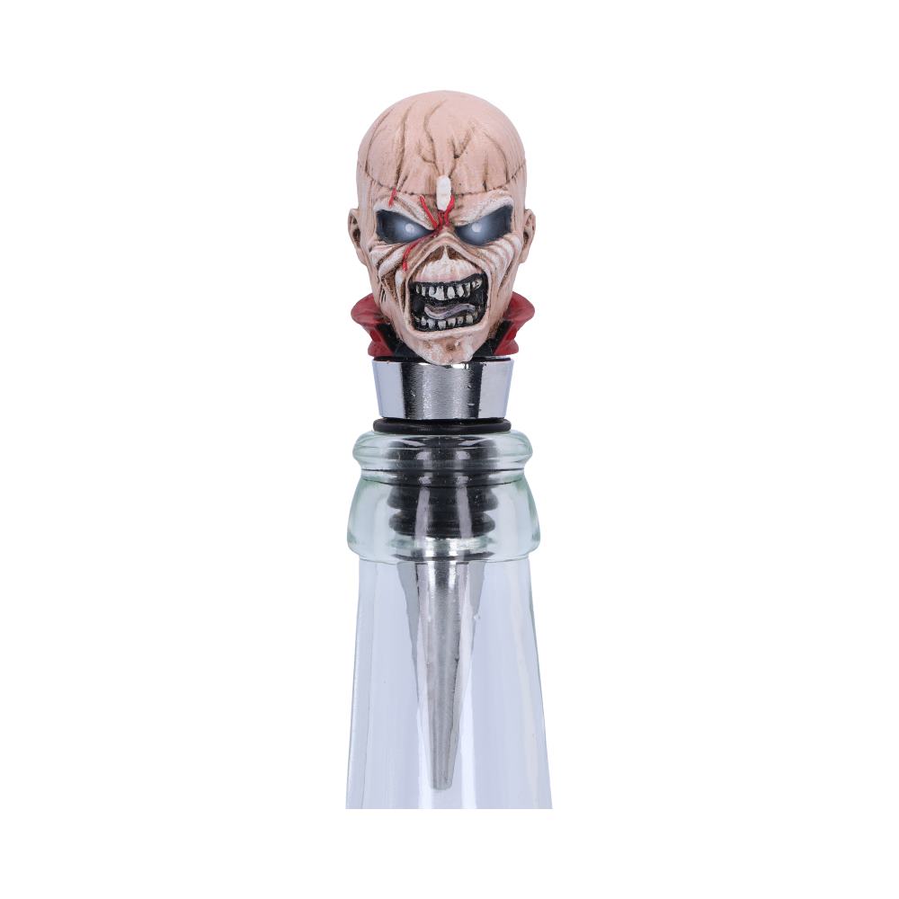 Iron Maiden Eddie The Trooper Bottle Stopper 10cm | Nemesis Now