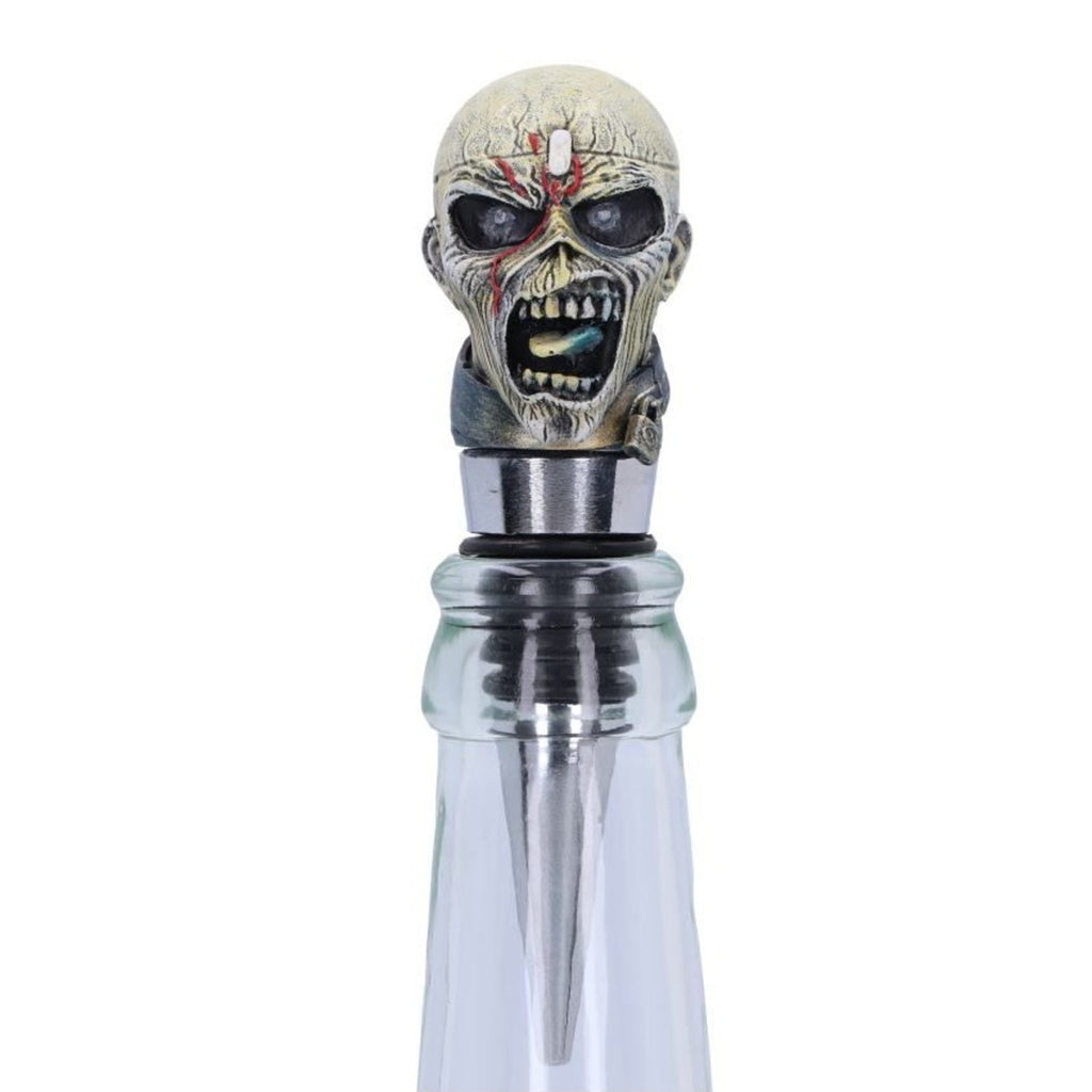 Iron Maiden Piece of Mind Bottle Stopper, 10cm | Nemesis Now