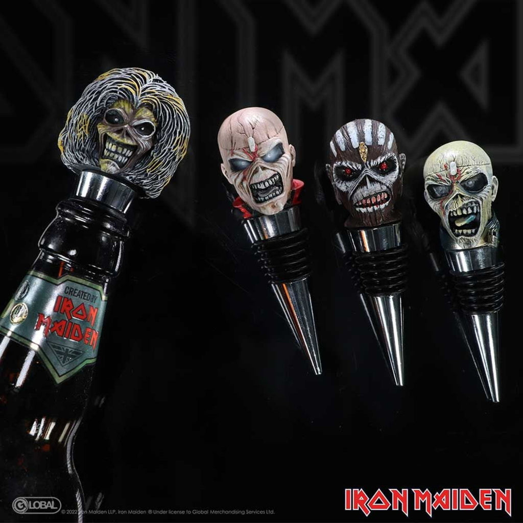 Iron Maiden Piece of Mind Bottle Stopper, 10cm | Nemesis Now