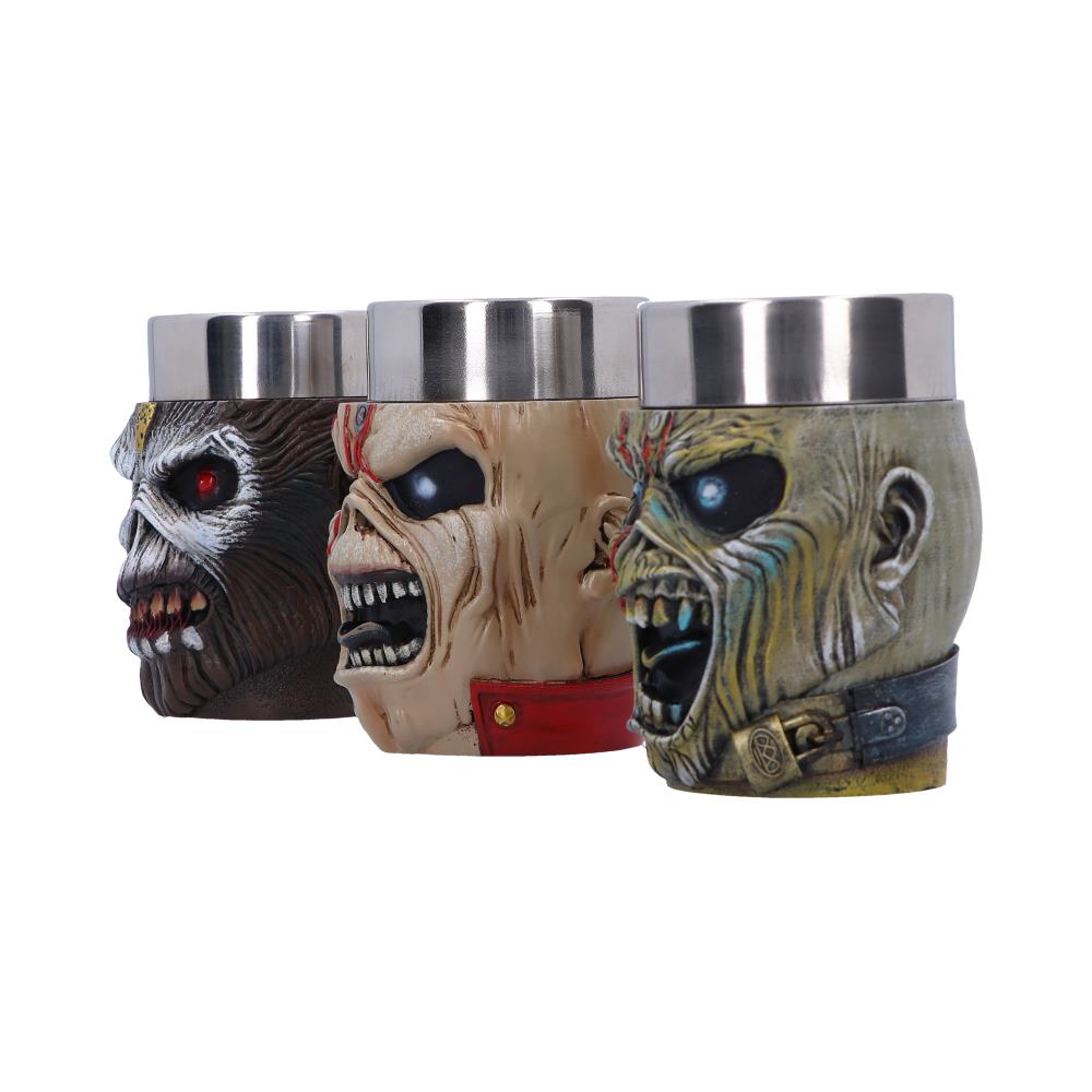 Official Iron Maiden Eddie Shot Glass Set 9cm