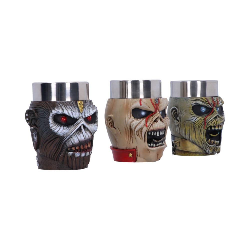 Official Iron Maiden Eddie Shot Glass Set 9cm