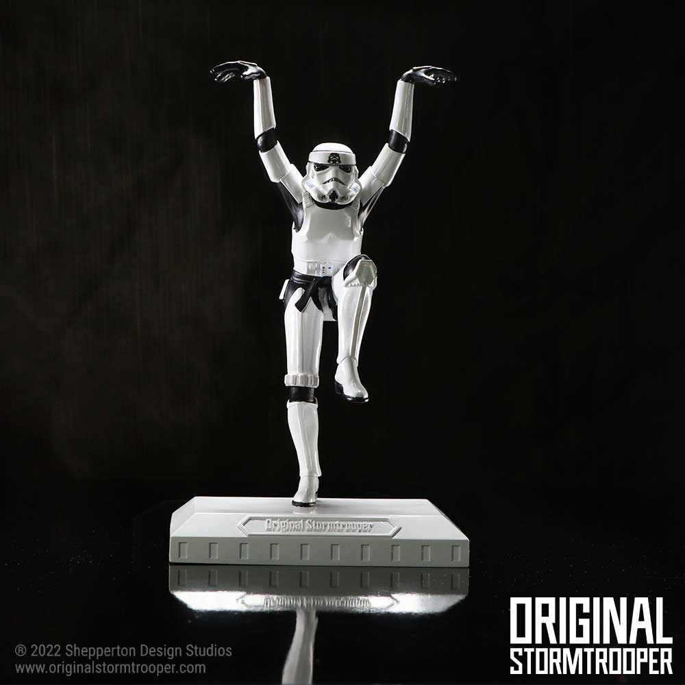 Original Stormtrooper Crane Kick Figurine, 20.5cm
