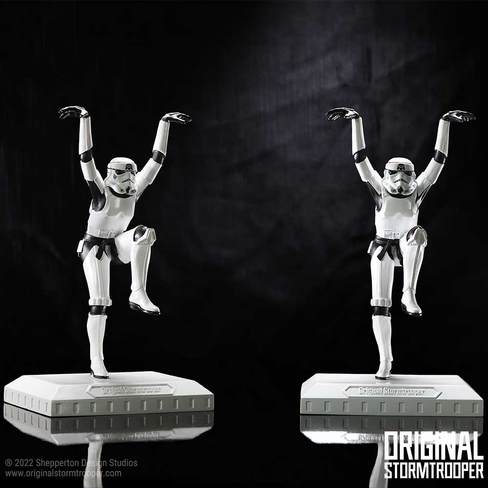 Original Stormtrooper Crane Kick Figurine, 20.5cm