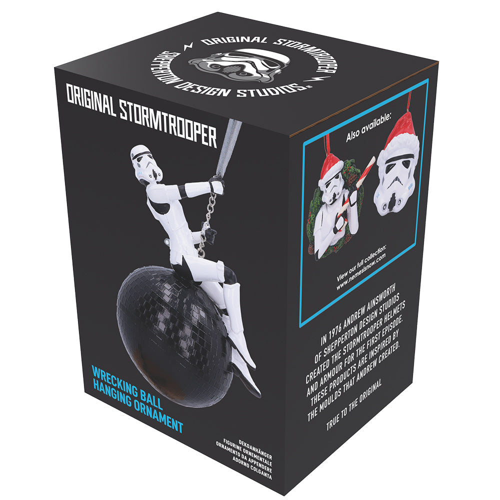 Stormtrooper Wrecking Ball Hanging Ornament | Nemesis Now