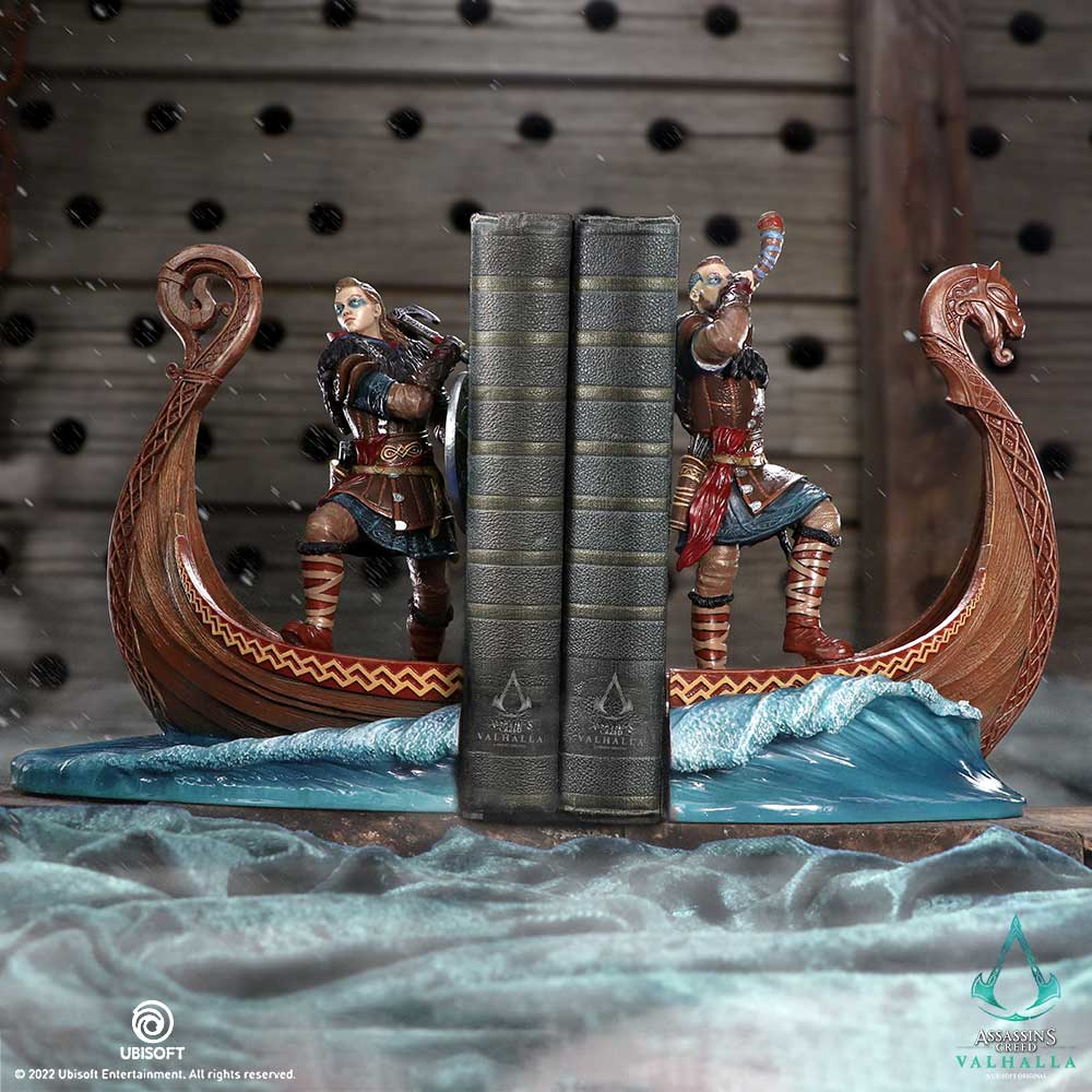 Assassin's Creed Valhalla Bookends 31cm | Officially Licensed
