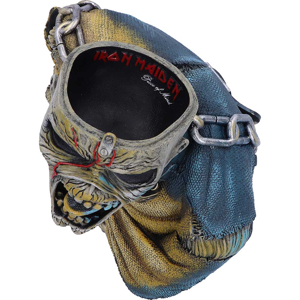 Iron Maiden Piece of Mind Eddie Bust Box Small 12cm – Officially Licensed