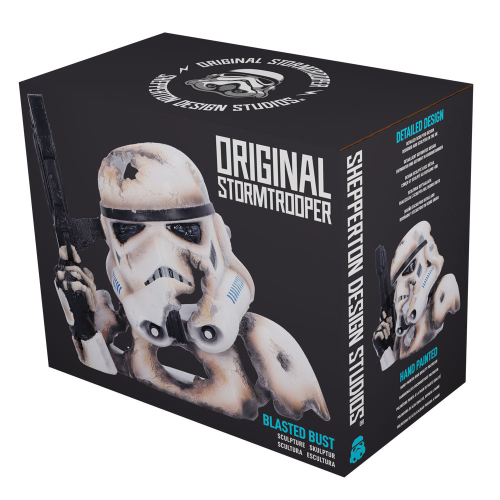 Original Stormtrooper Blasted Resin Bust, 23.5cm