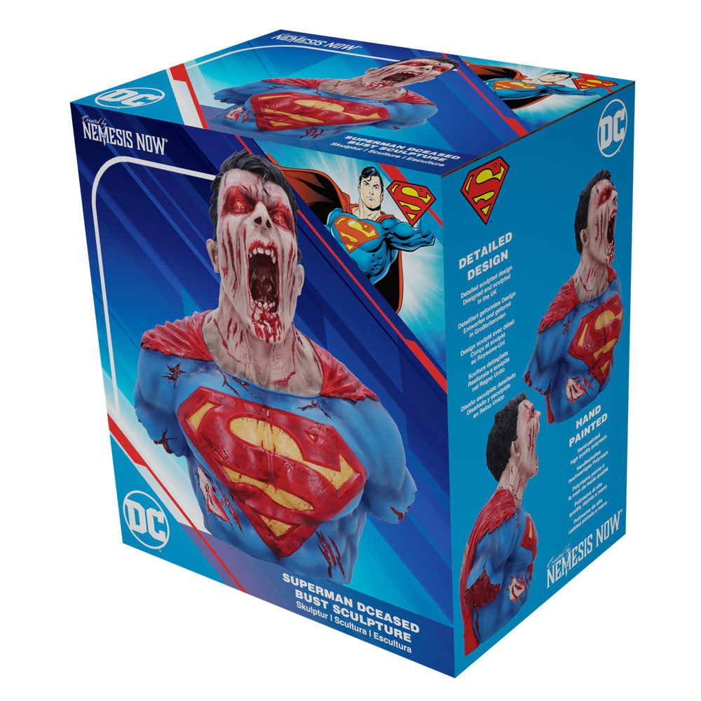 DCeased Superman Zombie Bust, 30cm
