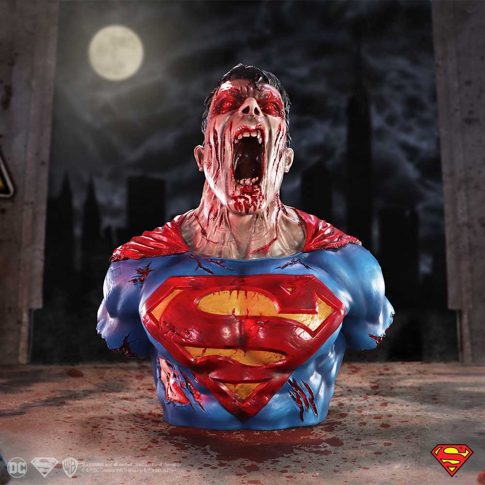 DCeased Superman Zombie Bust, 30cm