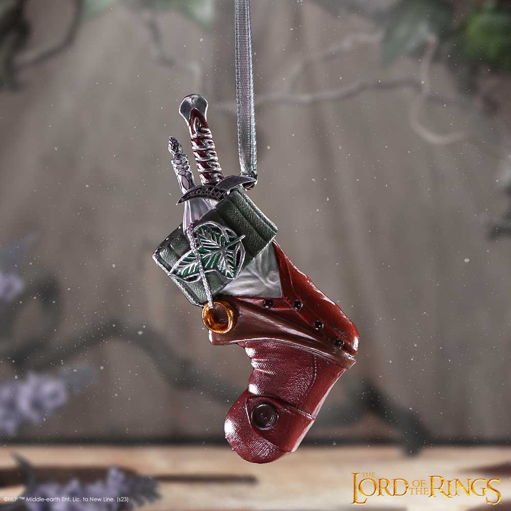 Lord of the Rings Frodo Christmas Stocking Ornament, 8.6cm