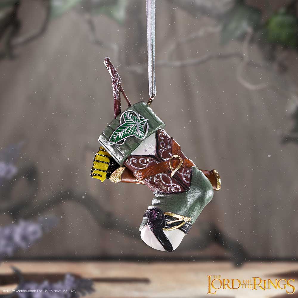 Lord of the Rings Legolas Christmas Stocking Ornament, 8.8cm