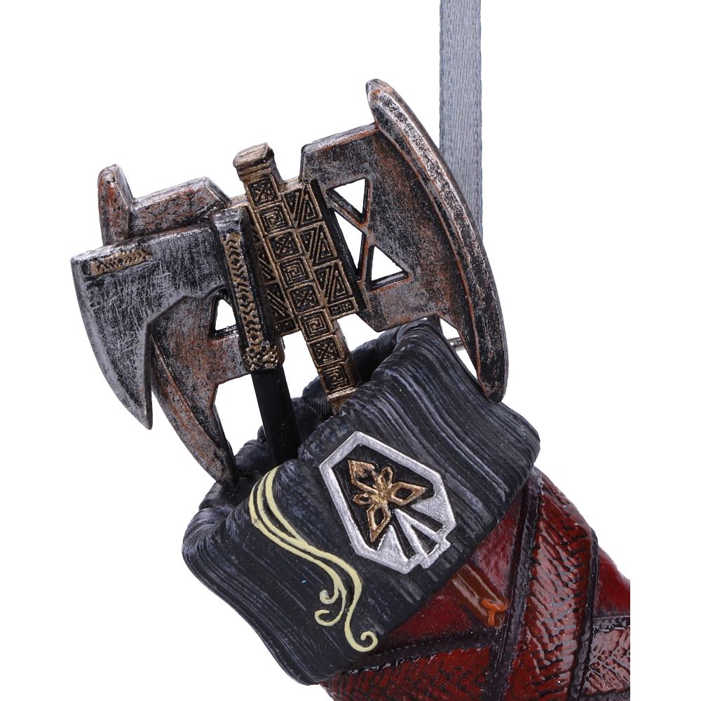 Lord of the Rings Gimli Christmas Stocking Ornament, 8.7cm