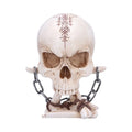The Reckoning Gothic Skull Ornament with Chains 14.5cm