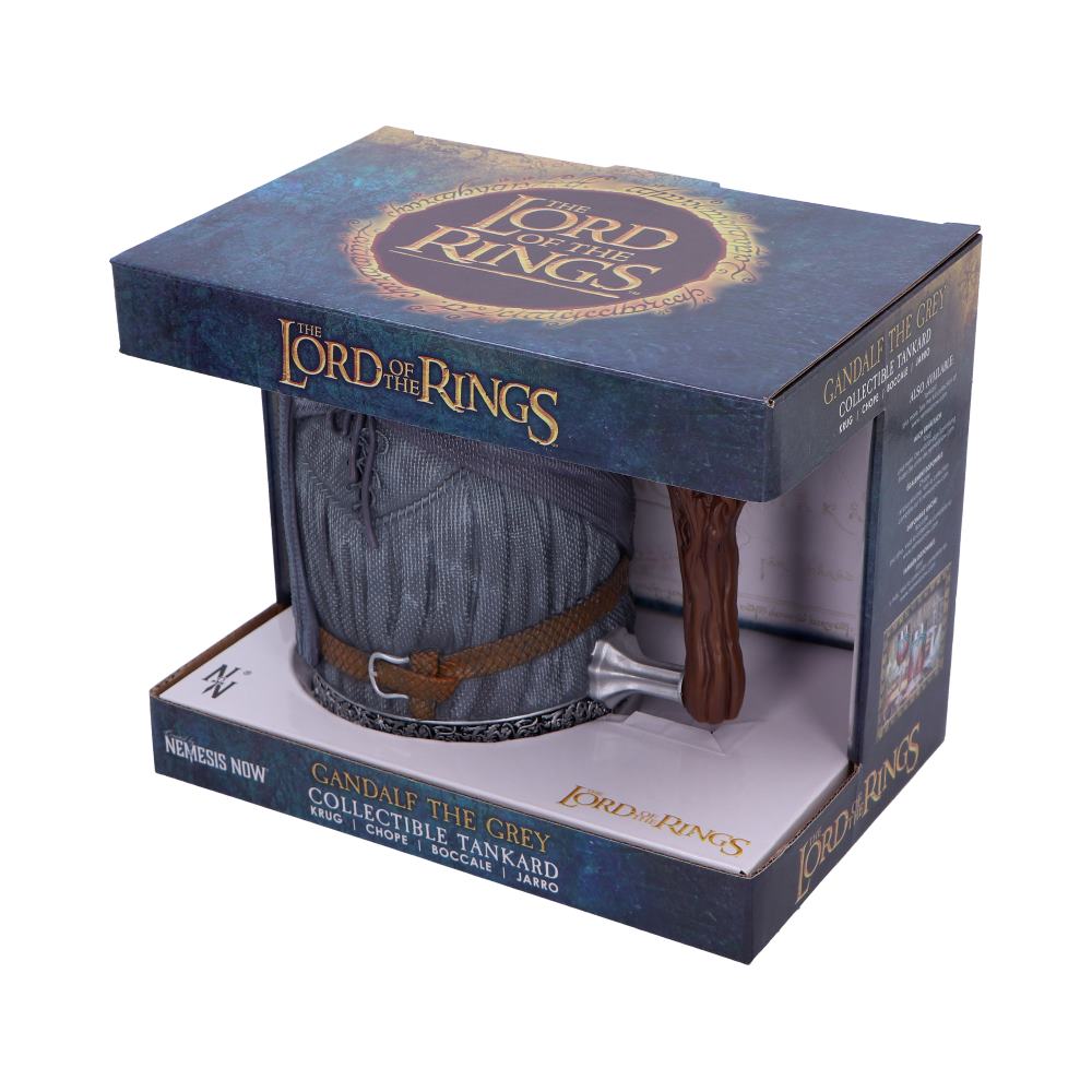 Lord of the Rings Gandalf the Grey Collectible Tankard, 15.5cm