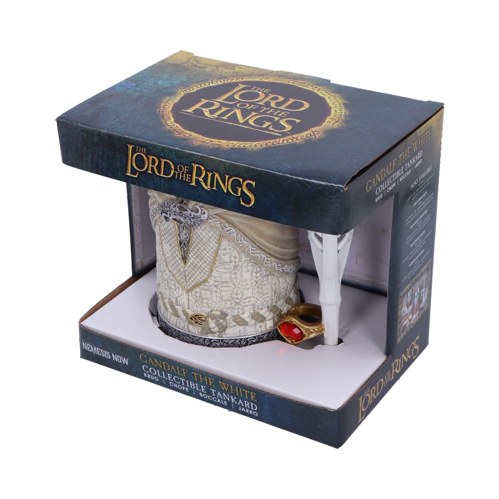 Lord of the Rings Gandalf the White Collectible Tankard, 15cm