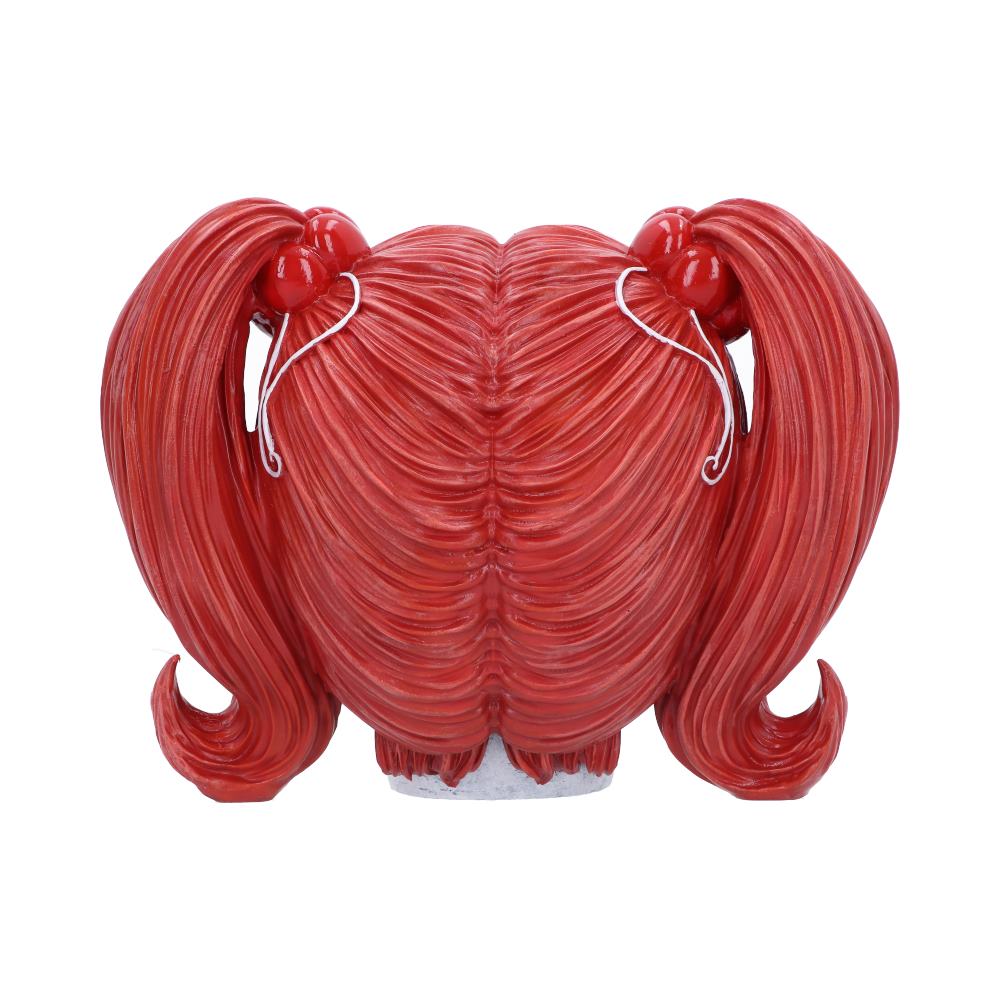 Drop Dead Gorgeous Cackle and Chaos Clown Skull Figurine, 19cm