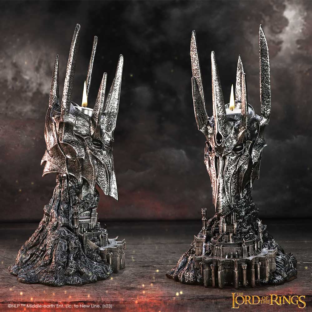 Lord of the Rings Sauron Helm Tealight Holder, 33cm