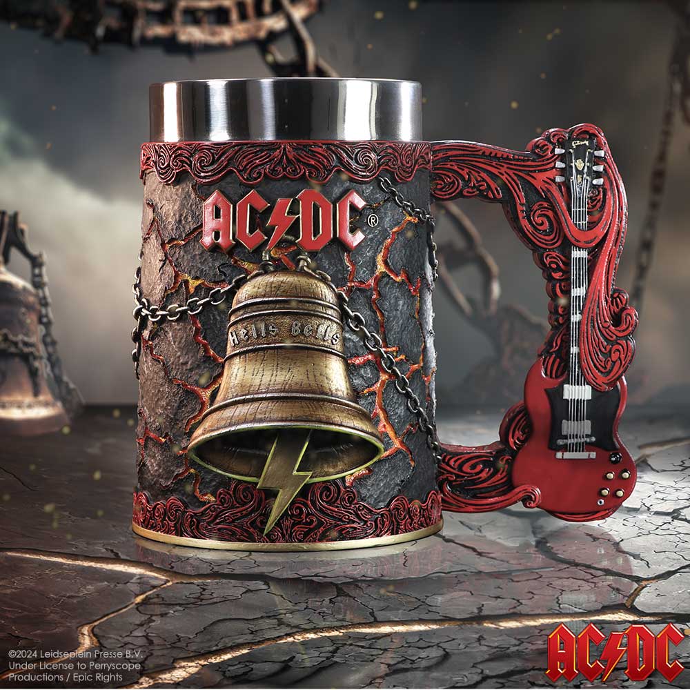 AC/DC Hells Bells Tankard, 15.7cm