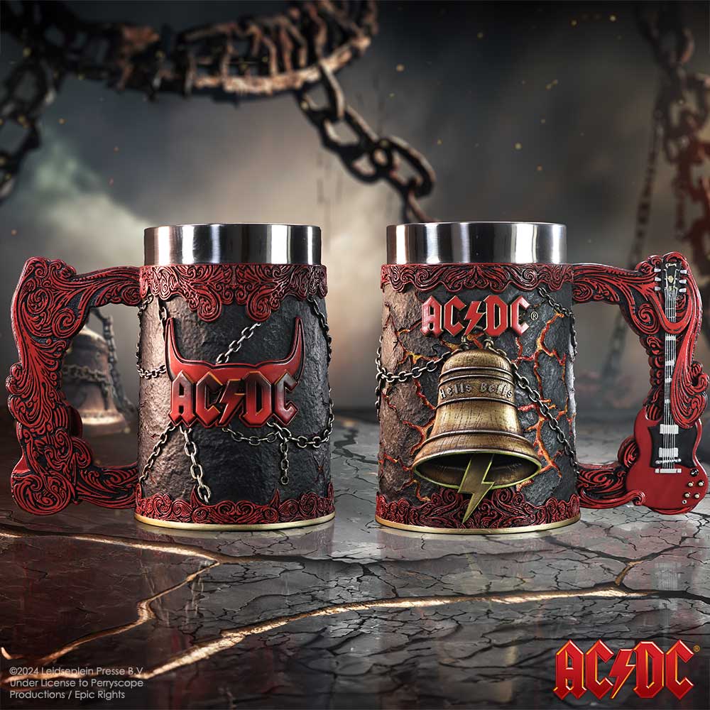 AC/DC Hells Bells Tankard, 15.7cm