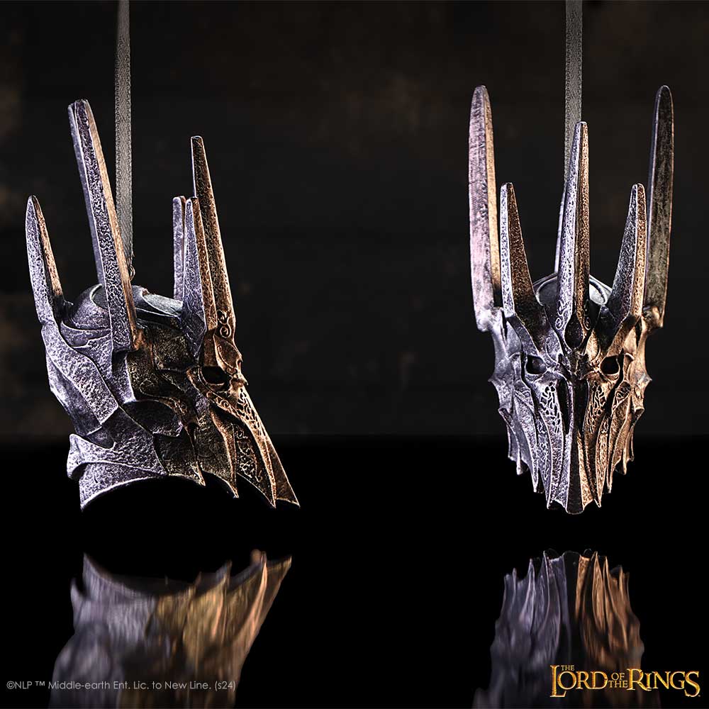Lord of the Rings Helm of Sauron Hanging Ornament, 10cm