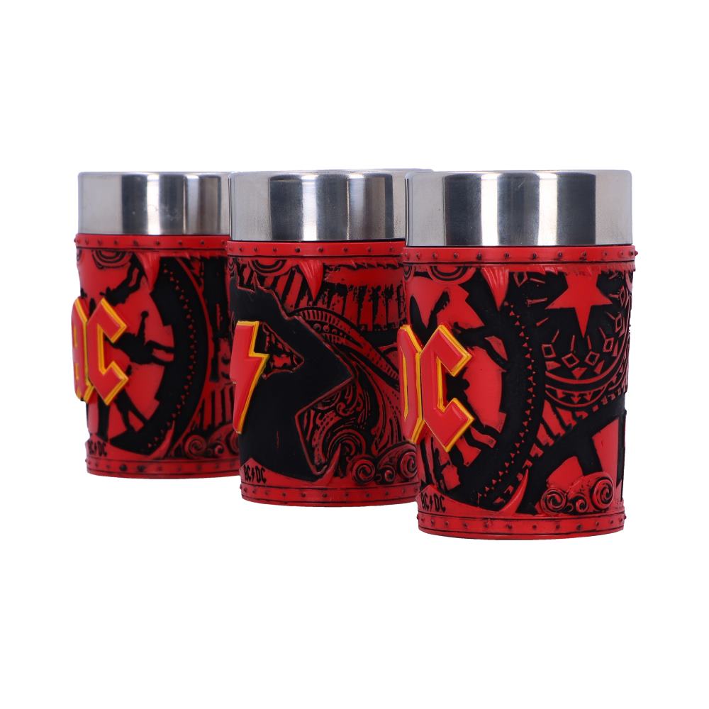 AC/DC Logo Shot Glass Set of 3, 8.7cm